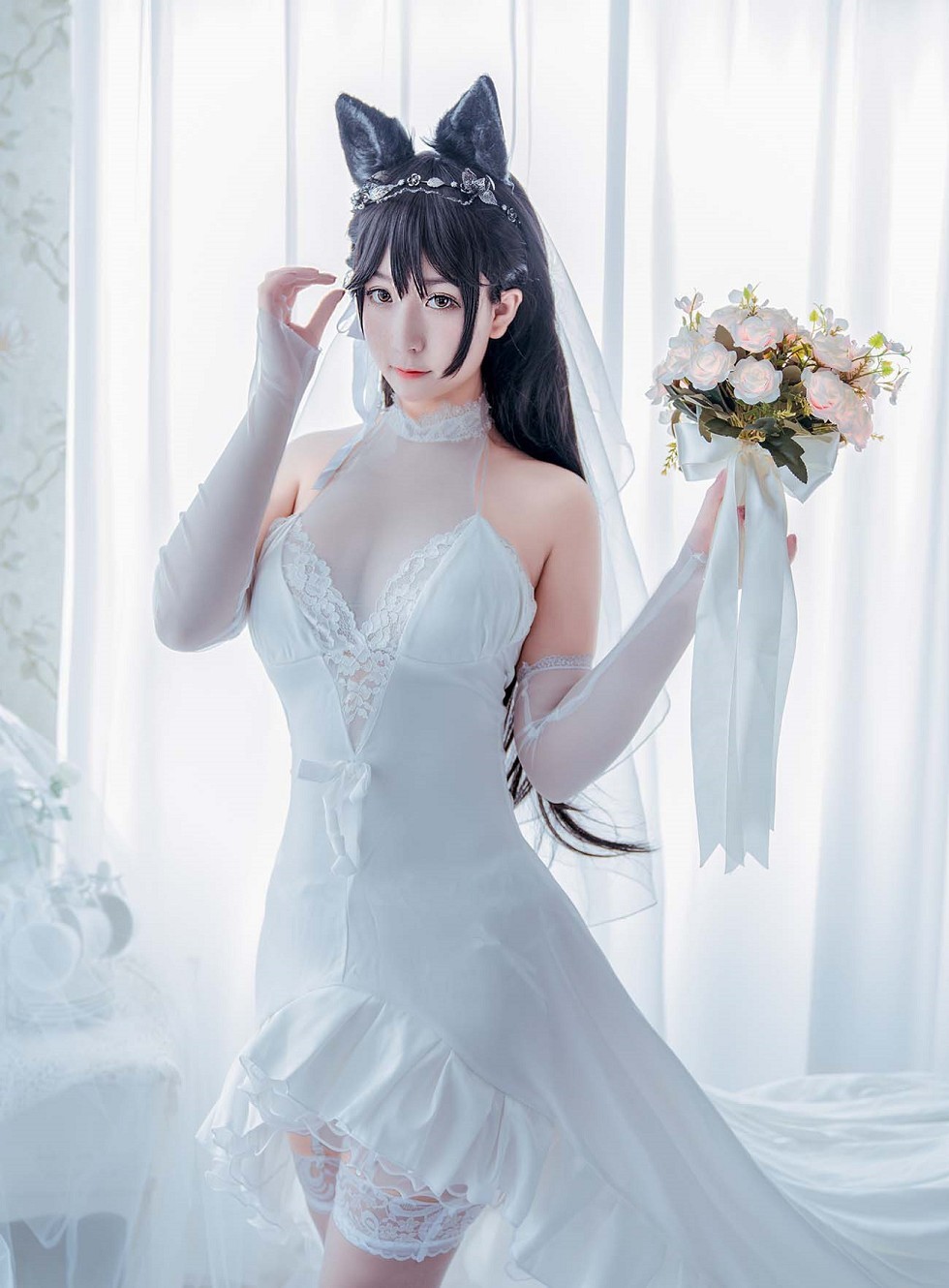性感女神猫九酱碧蓝航线主题撩人服饰秀傲人豪乳极致诱惑写真95P