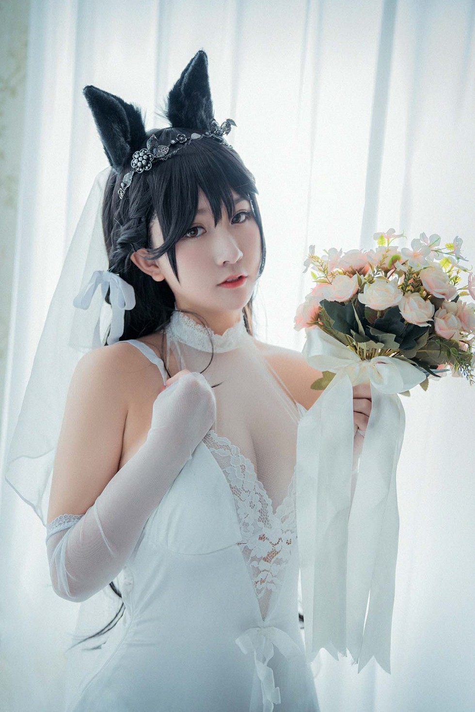 性感女神猫九酱碧蓝航线主题撩人服饰秀傲人豪乳极致诱惑写真95P