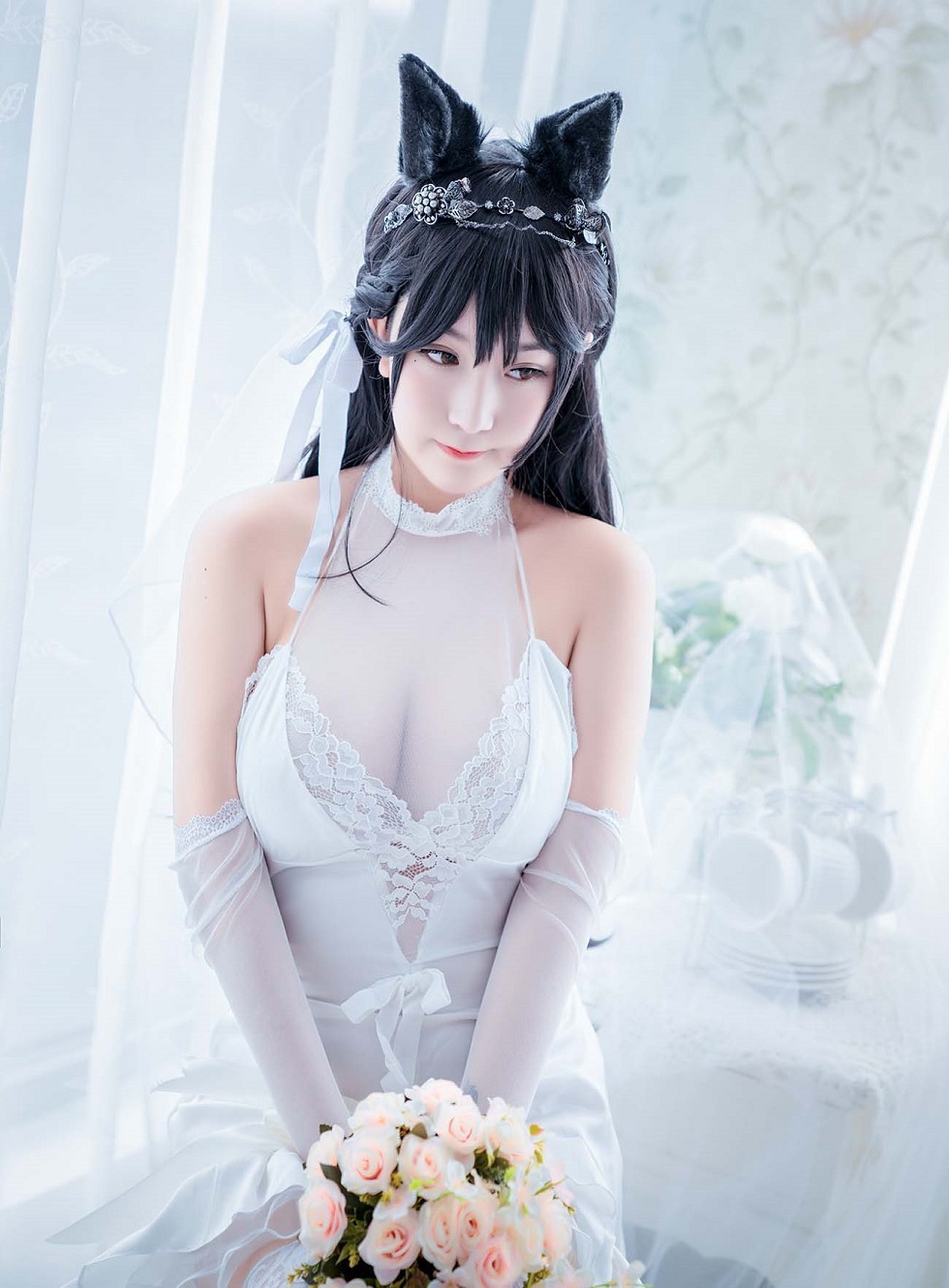 性感女神猫九酱碧蓝航线主题撩人服饰秀傲人豪乳极致诱惑写真95P