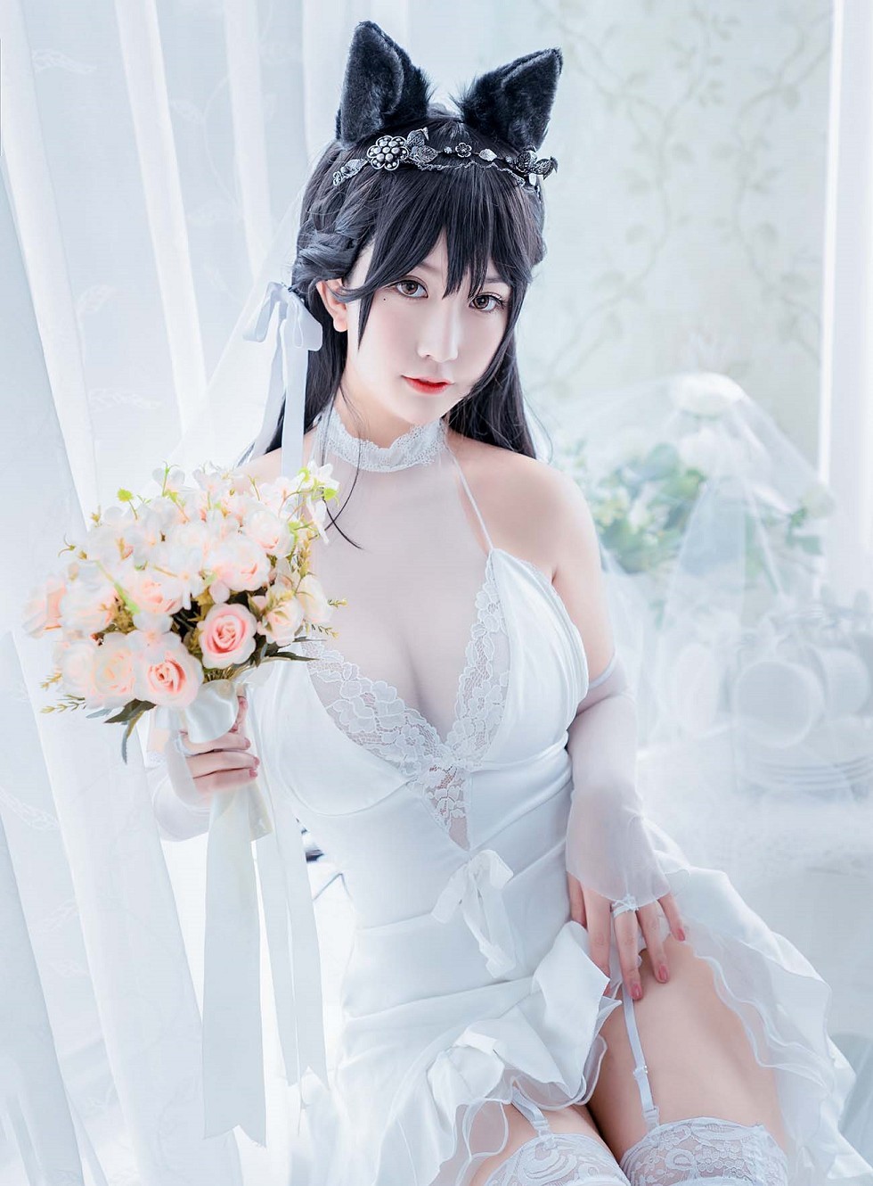 性感女神猫九酱碧蓝航线主题撩人服饰秀傲人豪乳极致诱惑写真95P