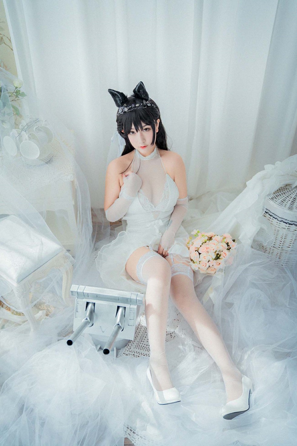 性感女神猫九酱碧蓝航线主题撩人服饰秀傲人豪乳极致诱惑写真95P