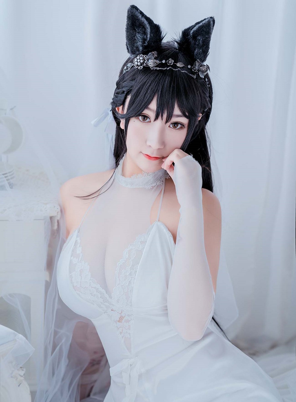 性感女神猫九酱碧蓝航线主题撩人服饰秀傲人豪乳极致诱惑写真95P