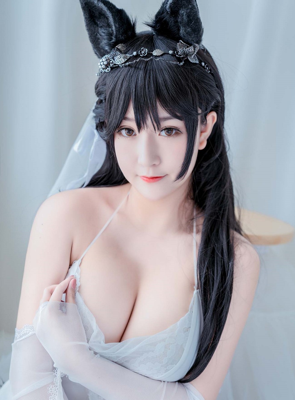 性感女神猫九酱碧蓝航线主题撩人服饰秀傲人豪乳极致诱惑写真95P