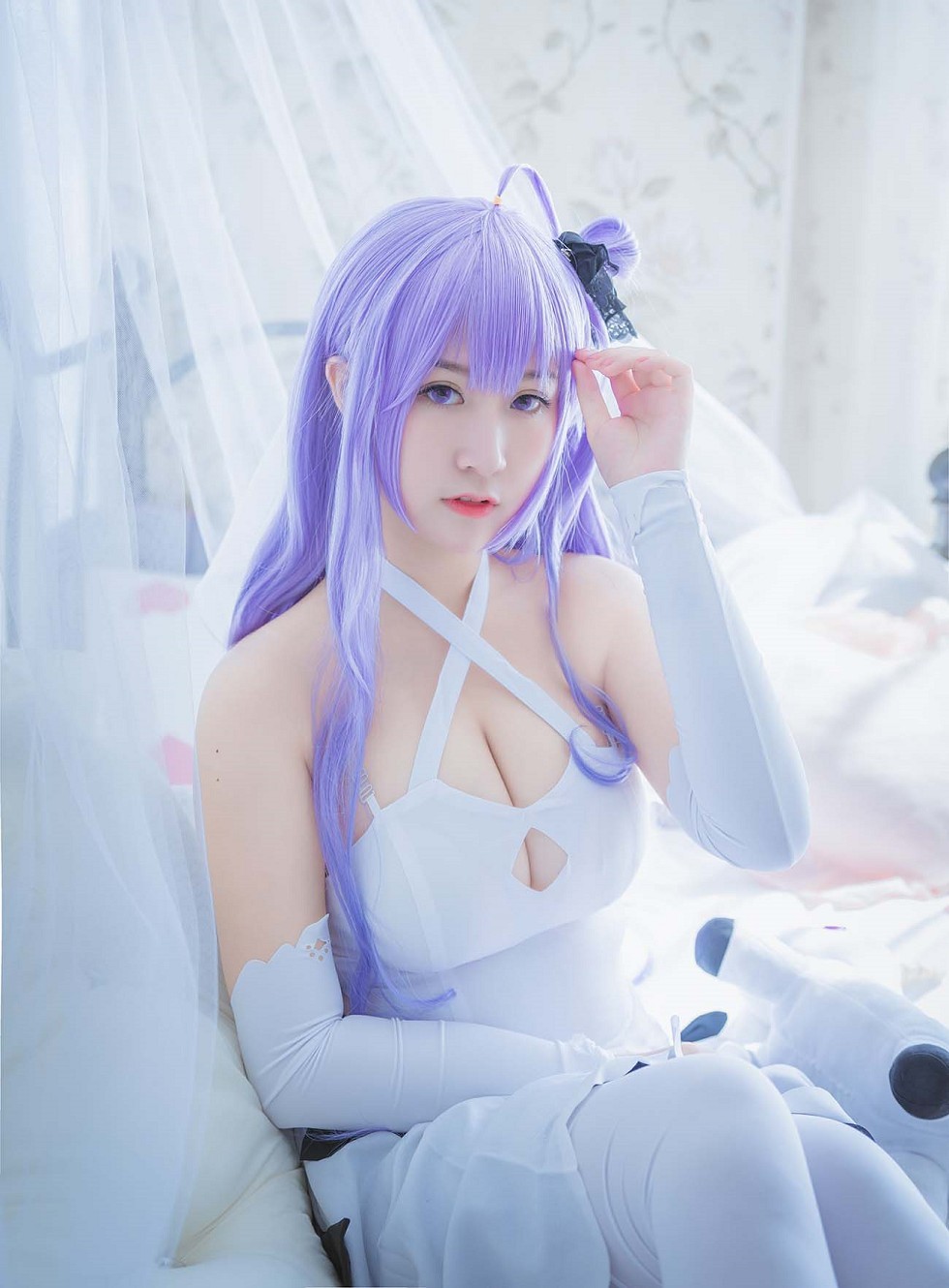 性感女神猫九酱碧蓝航线主题撩人服饰秀傲人豪乳极致诱惑写真95P