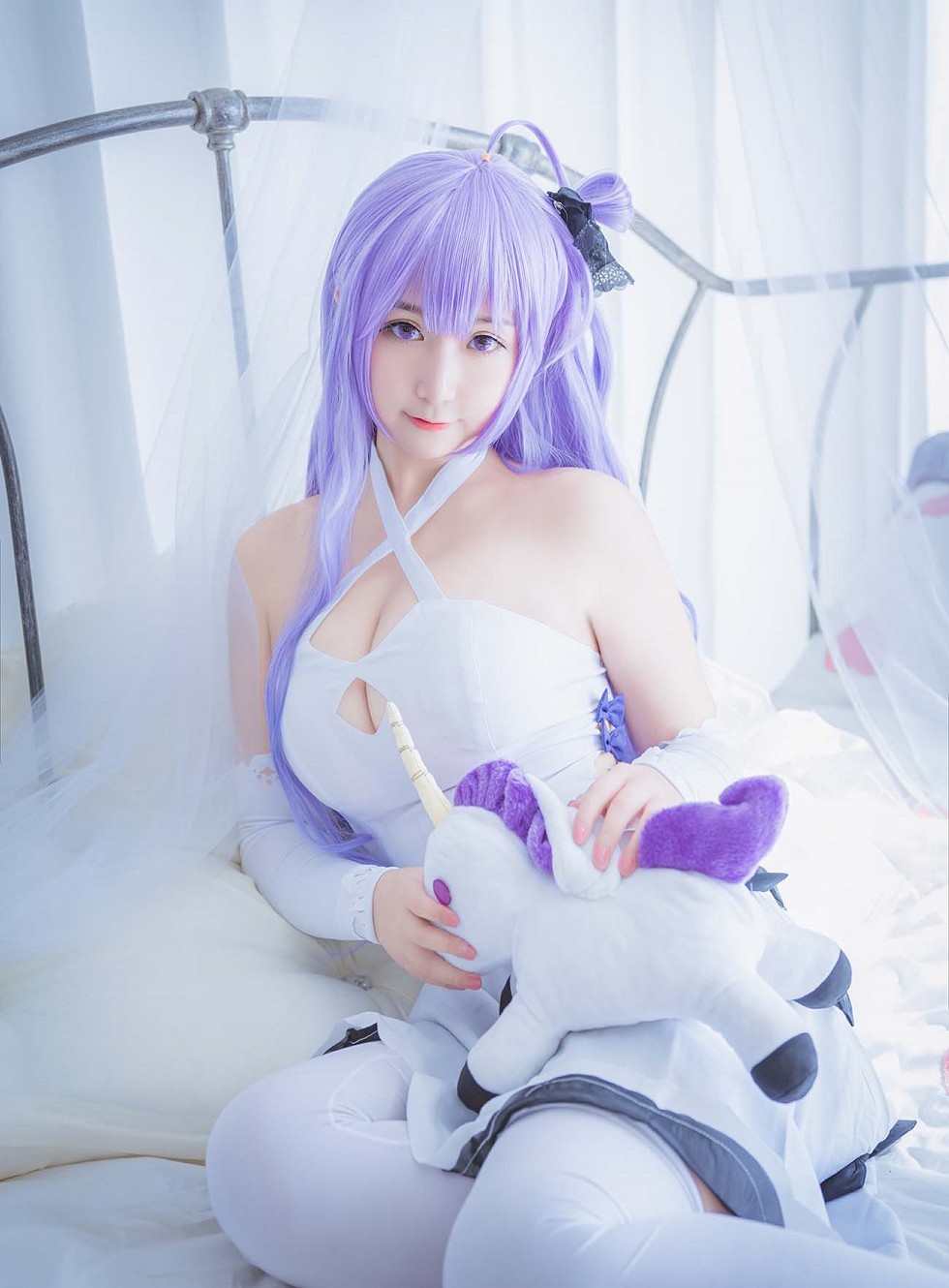 性感女神猫九酱碧蓝航线主题撩人服饰秀傲人豪乳极致诱惑写真95P