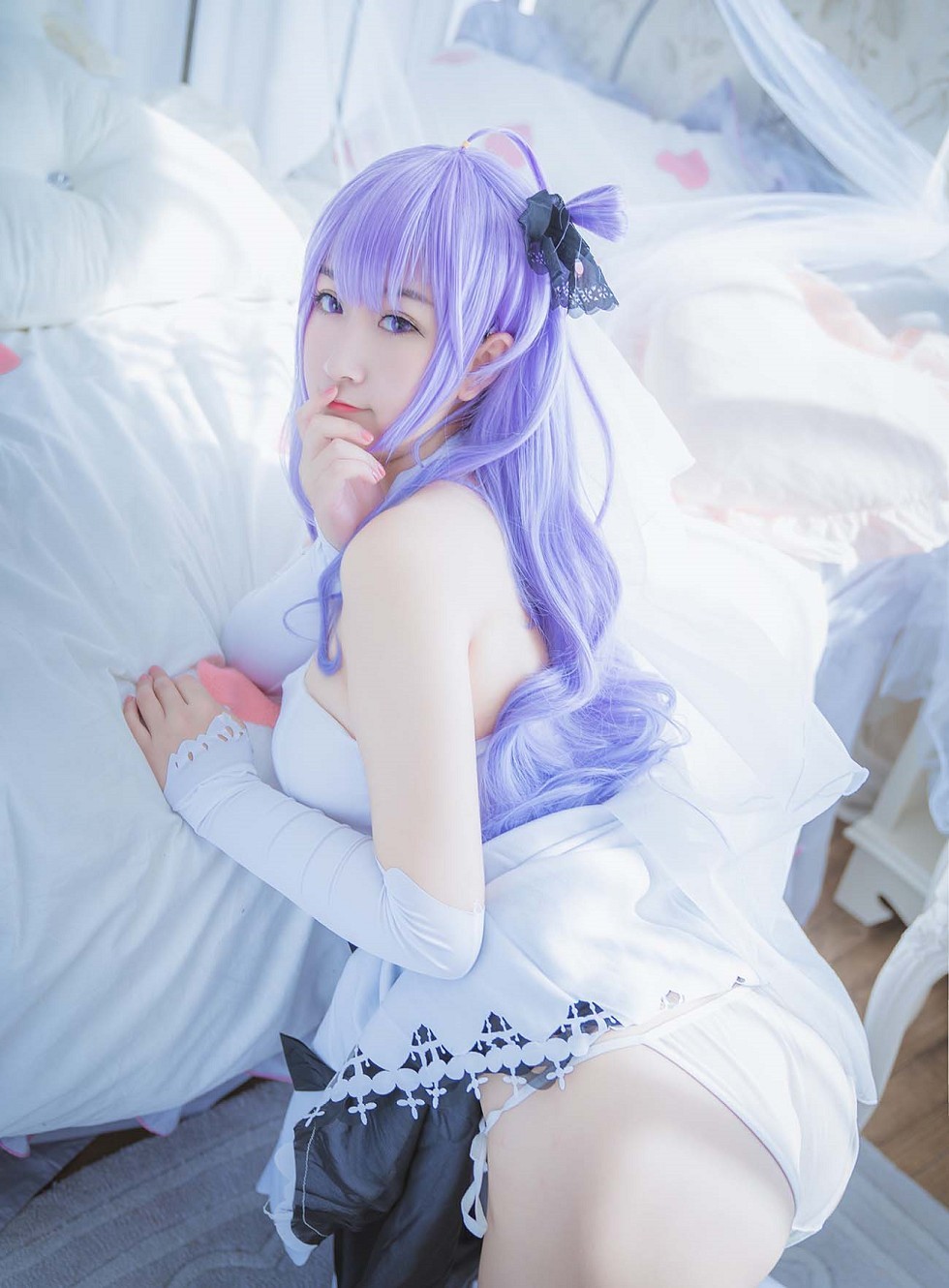 性感女神猫九酱碧蓝航线主题撩人服饰秀傲人豪乳极致诱惑写真95P