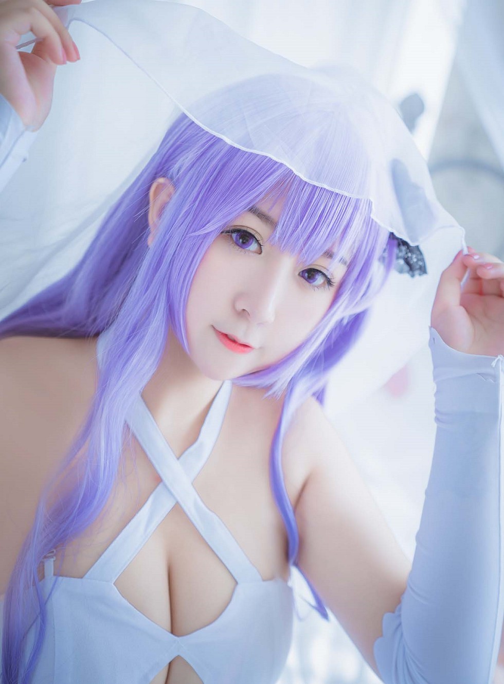 性感女神猫九酱碧蓝航线主题撩人服饰秀傲人豪乳极致诱惑写真95P