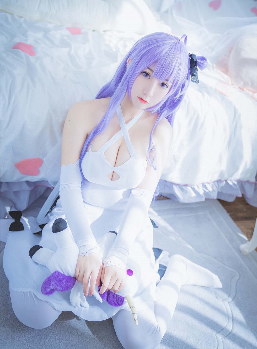 性感女神猫九酱碧蓝航线主题撩人服饰秀傲人豪乳极致诱惑写真95P