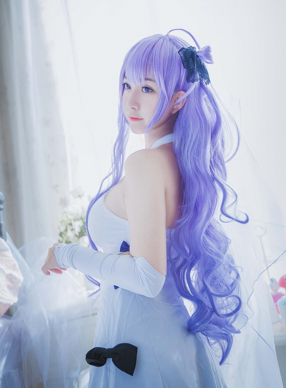 性感女神猫九酱碧蓝航线主题撩人服饰秀傲人豪乳极致诱惑写真95P
