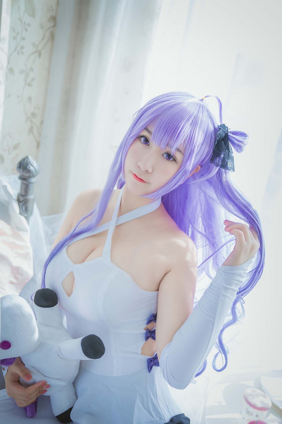 性感女神猫九酱碧蓝航线主题撩人服饰秀傲人豪乳极致诱惑写真95P