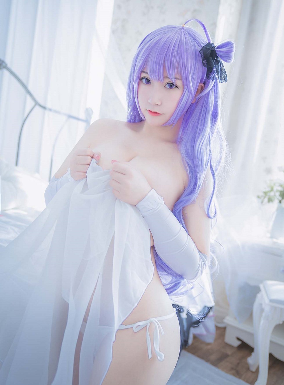 性感女神猫九酱碧蓝航线主题撩人服饰秀傲人豪乳极致诱惑写真95P