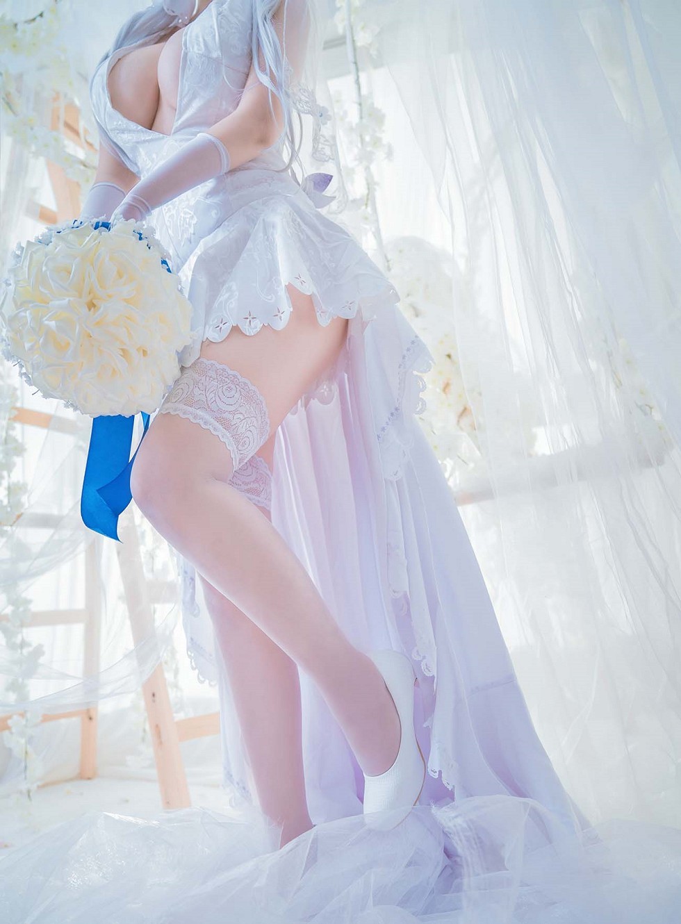 性感女神猫九酱碧蓝航线主题撩人服饰秀傲人豪乳极致诱惑写真95P