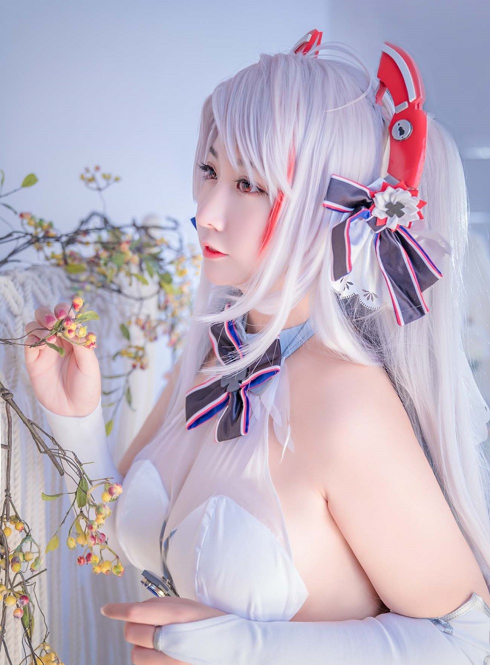 性感女神猫九酱碧蓝航线主题撩人服饰秀傲人豪乳极致诱惑写真95P