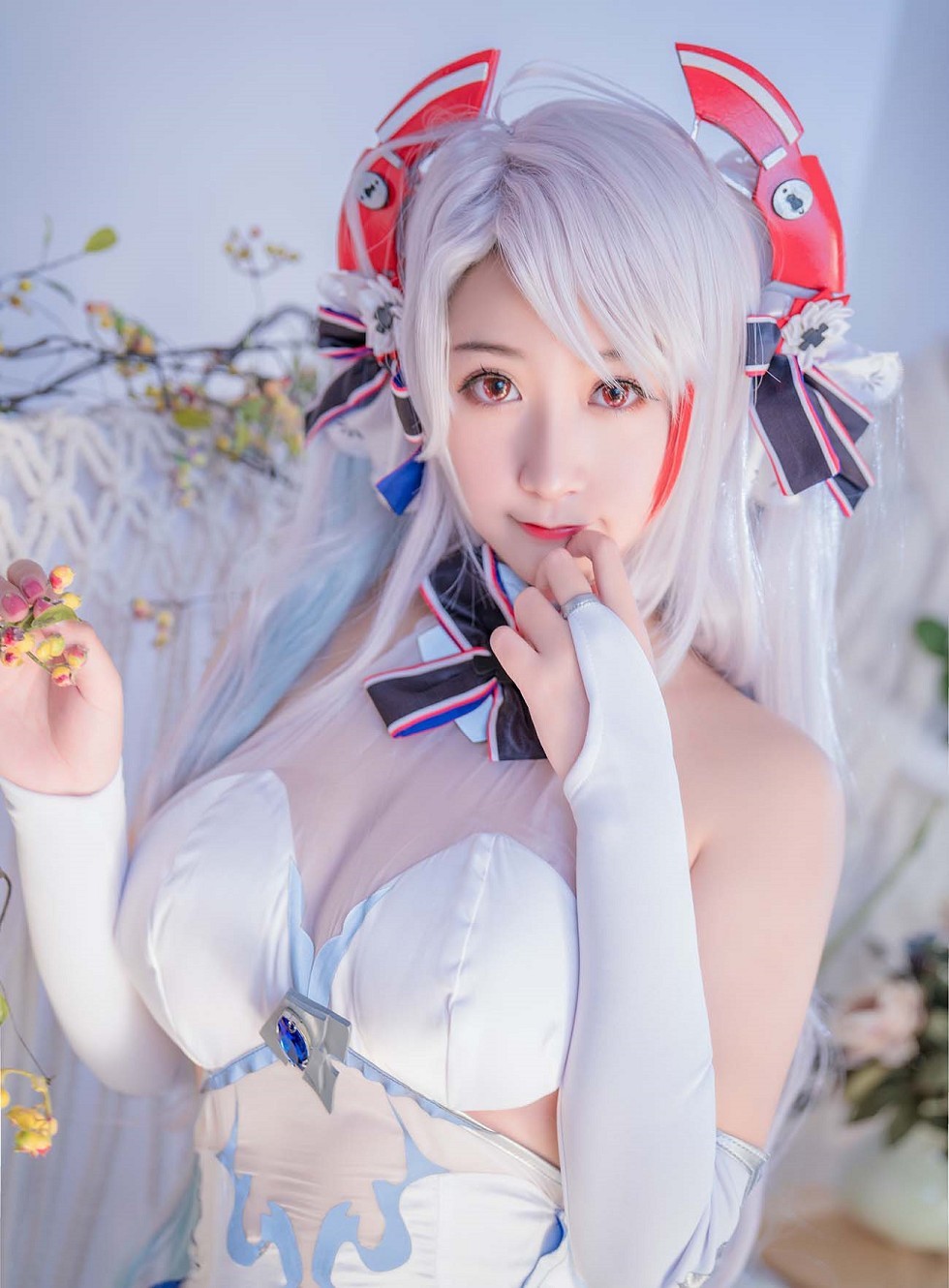 性感女神猫九酱碧蓝航线主题撩人服饰秀傲人豪乳极致诱惑写真95P