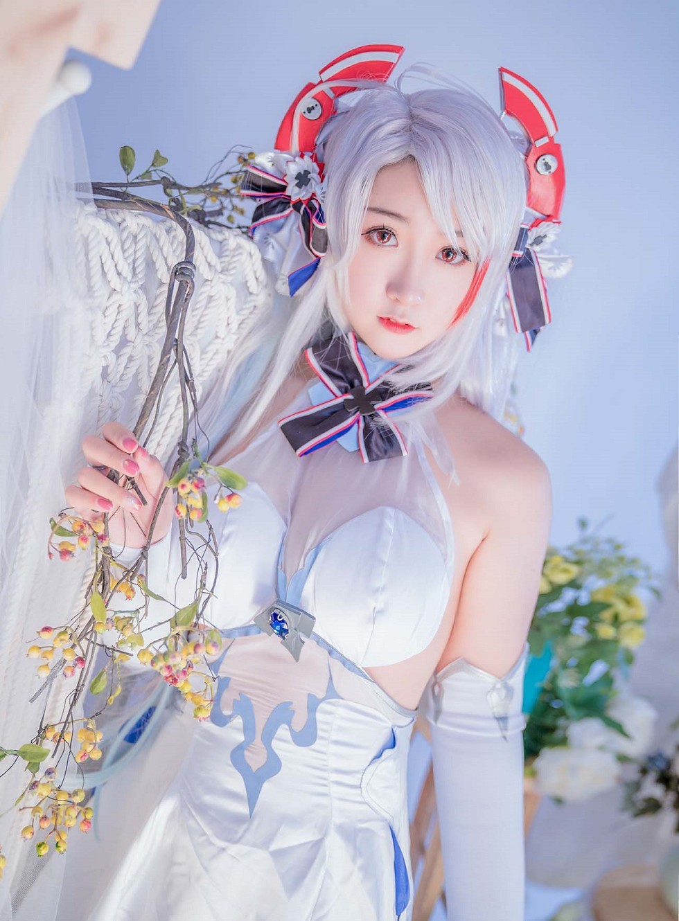 性感女神猫九酱碧蓝航线主题撩人服饰秀傲人豪乳极致诱惑写真95P