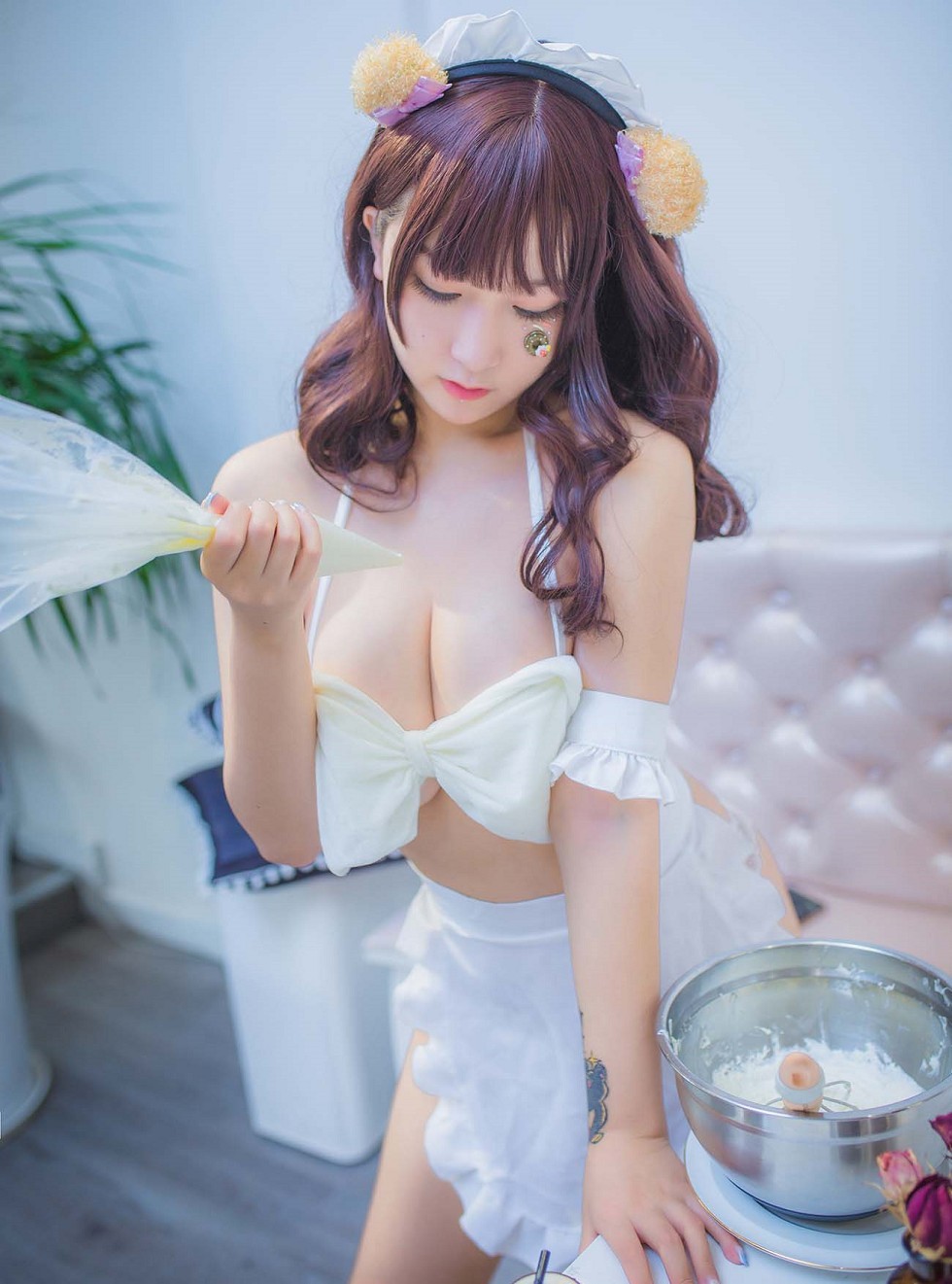 性感女神猫九酱兽の物语主题私房性感护士装+花之精灵秀完美身材诱惑写真79P