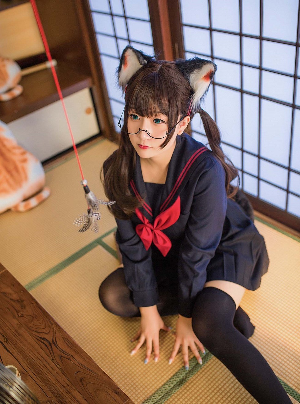 性感女神猫九酱兽の物语主题私房性感护士装+花之精灵秀完美身材诱惑写真79P