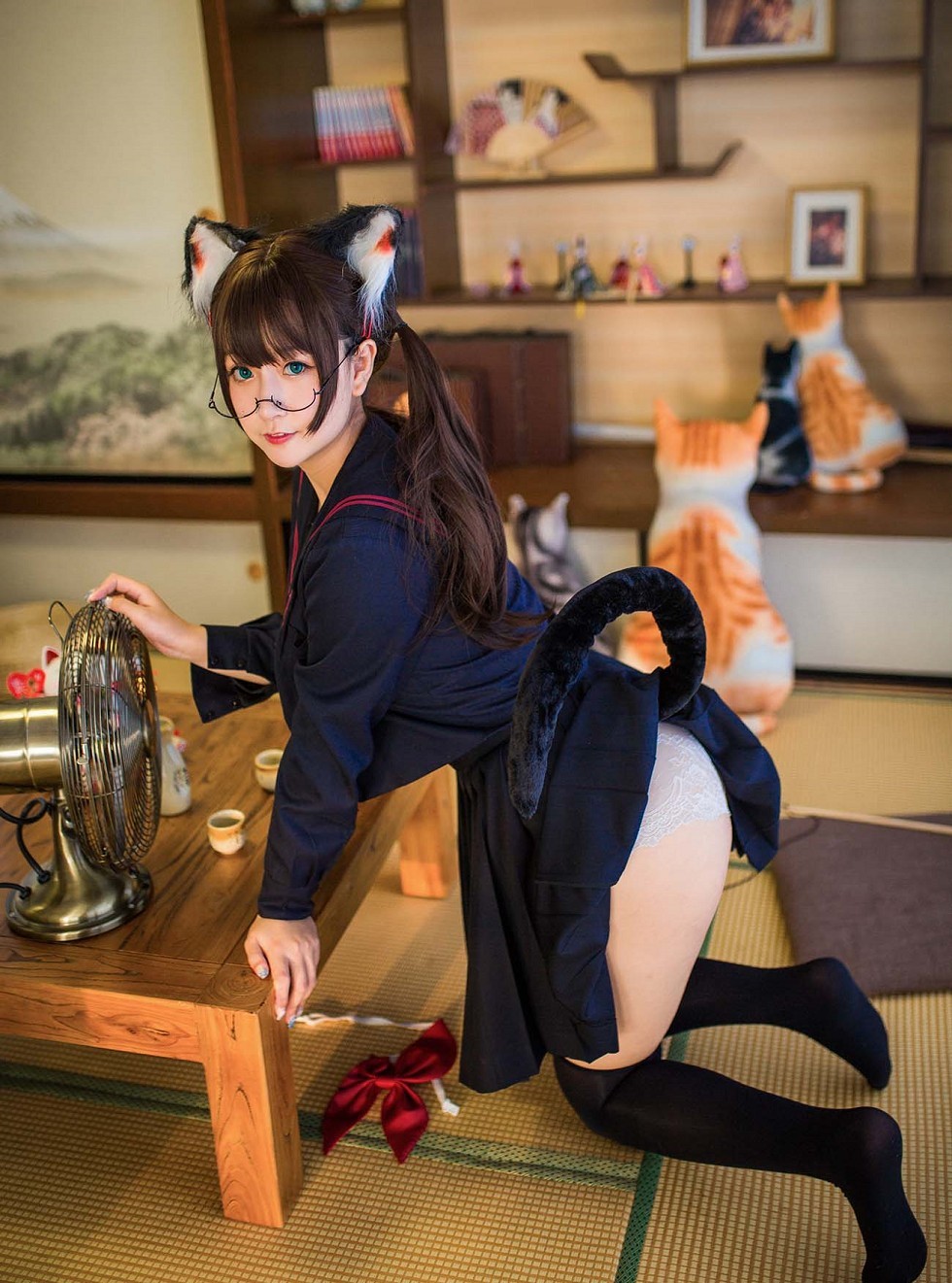 性感女神猫九酱兽の物语主题私房性感护士装+花之精灵秀完美身材诱惑写真79P