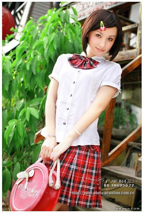 经典摄影：清纯纯涩女孩(图4)