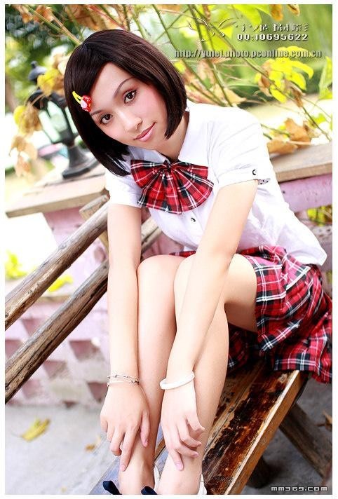 经典摄影：清纯纯涩女孩(图6)