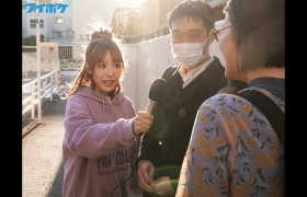 超人气偶像「桃乃木かな」街头搭讪