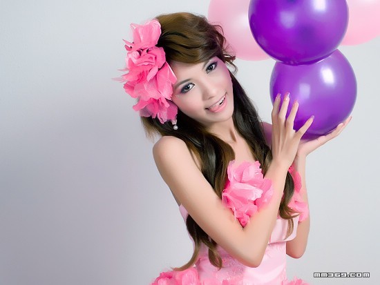 美丽花姑娘幸福笑容(图10)