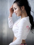 典型的清纯韩国女人