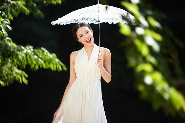 清纯靓丽白衣美女个人照(图5)