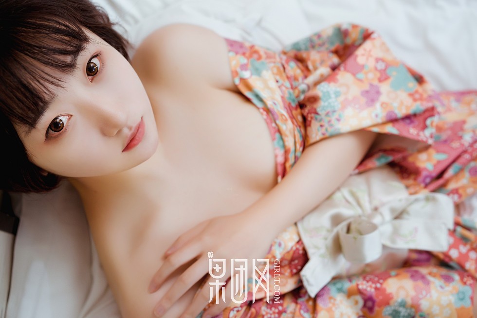 [GIRLT果团网]NO.132_嫩模稻田千花私房日系和服+蓝色连体泳装秀完美身材性感写真53P