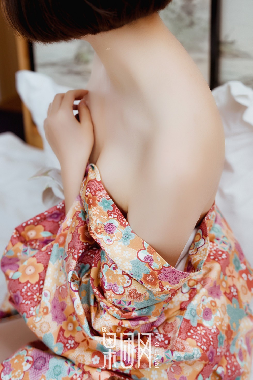 [GIRLT果团网]NO.132_嫩模稻田千花私房日系和服+蓝色连体泳装秀完美身材性感写真53P