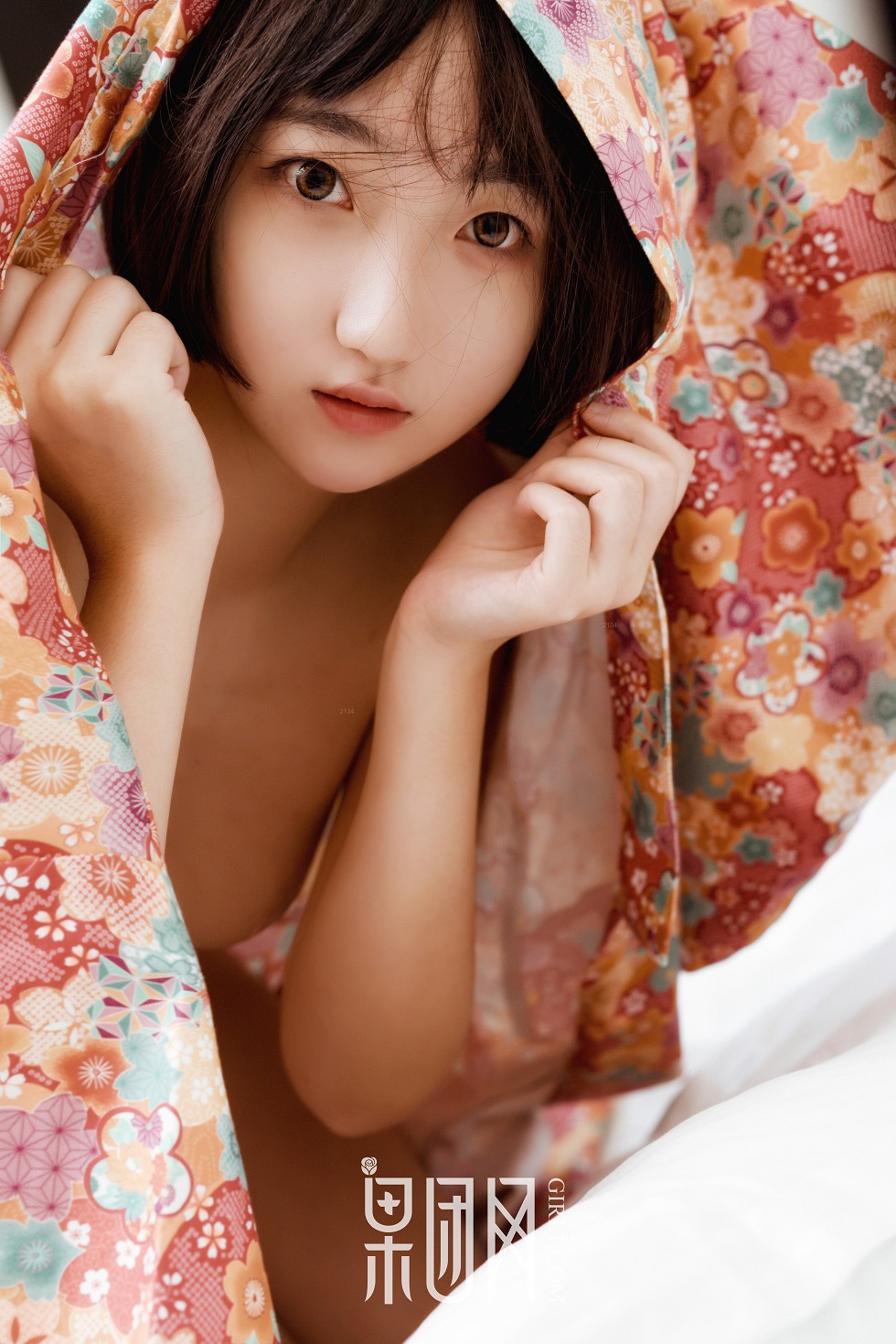 [GIRLT果团网]NO.132_嫩模稻田千花私房日系和服+蓝色连体泳装秀完美身材性感写真53P