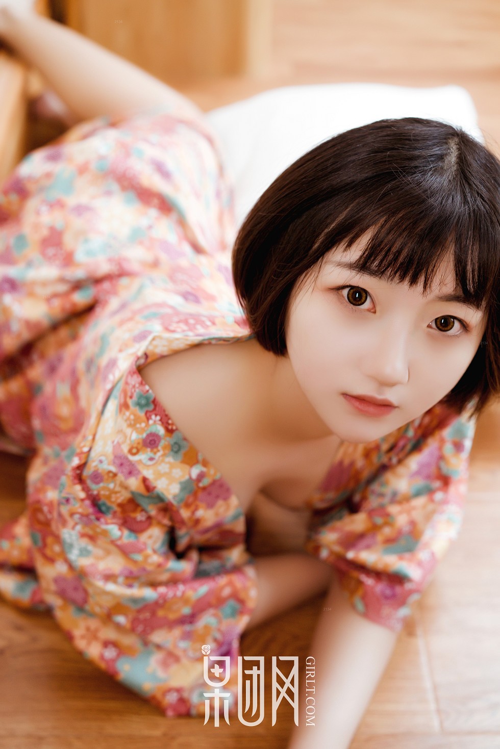 [GIRLT果团网]NO.132_嫩模稻田千花私房日系和服+蓝色连体泳装秀完美身材性感写真53P