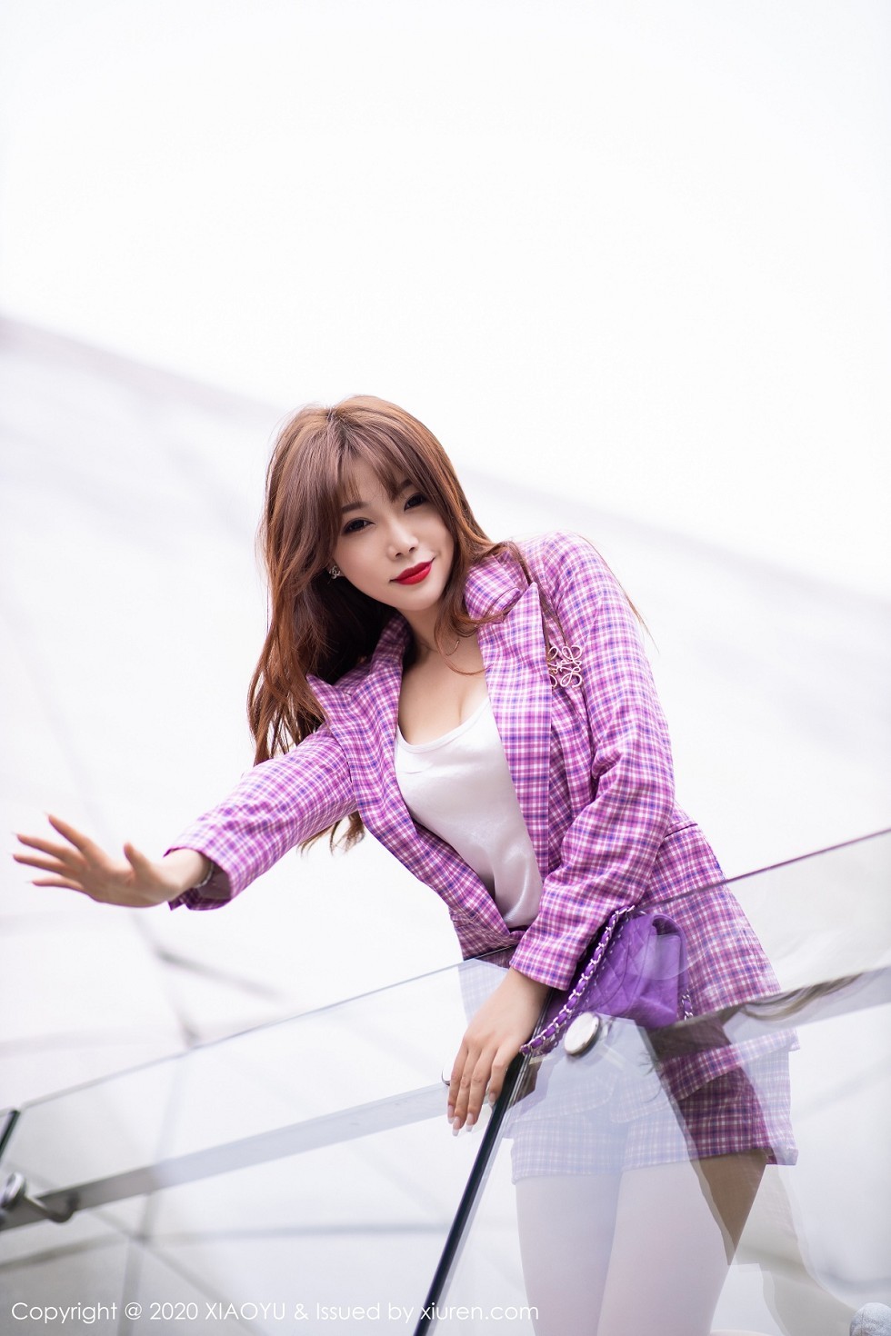 [XiaoYu画语界]Vol.314_性感女神芝芝Booty街拍主题职场都市丽人靓丽迷人写真75P
