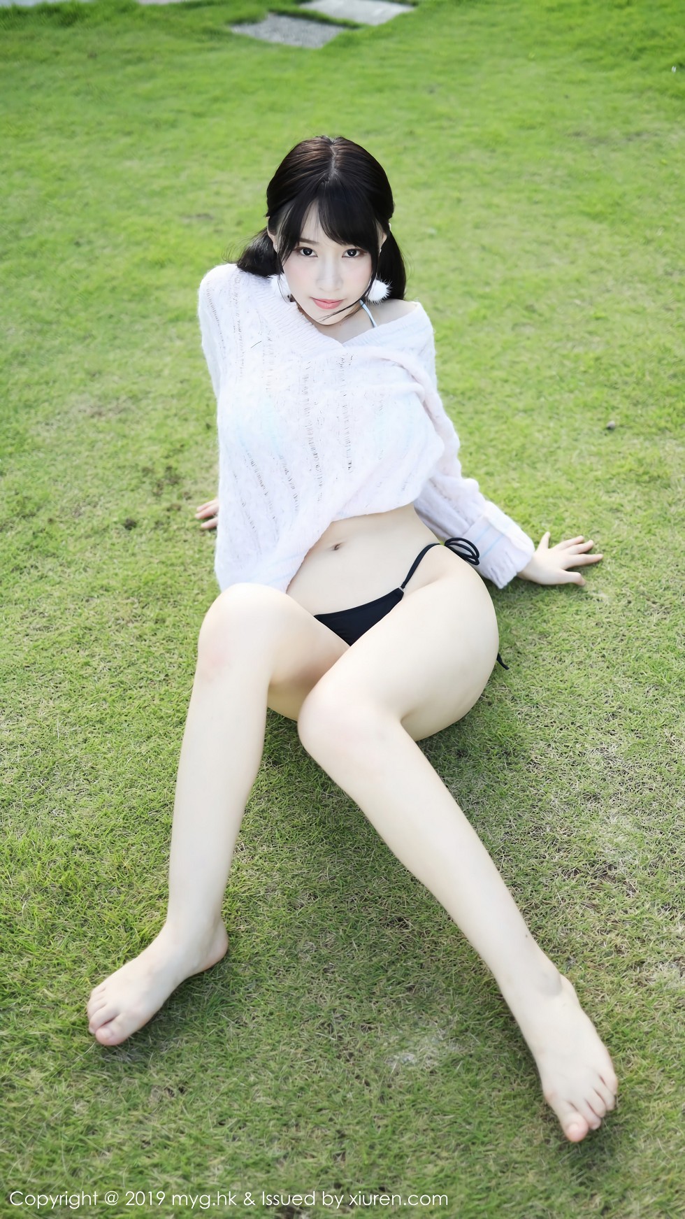 [MyGirl美媛馆]Vol.416_女神朱可儿Flower日本旅拍户外草地比基尼湿身完美诱惑写真83P