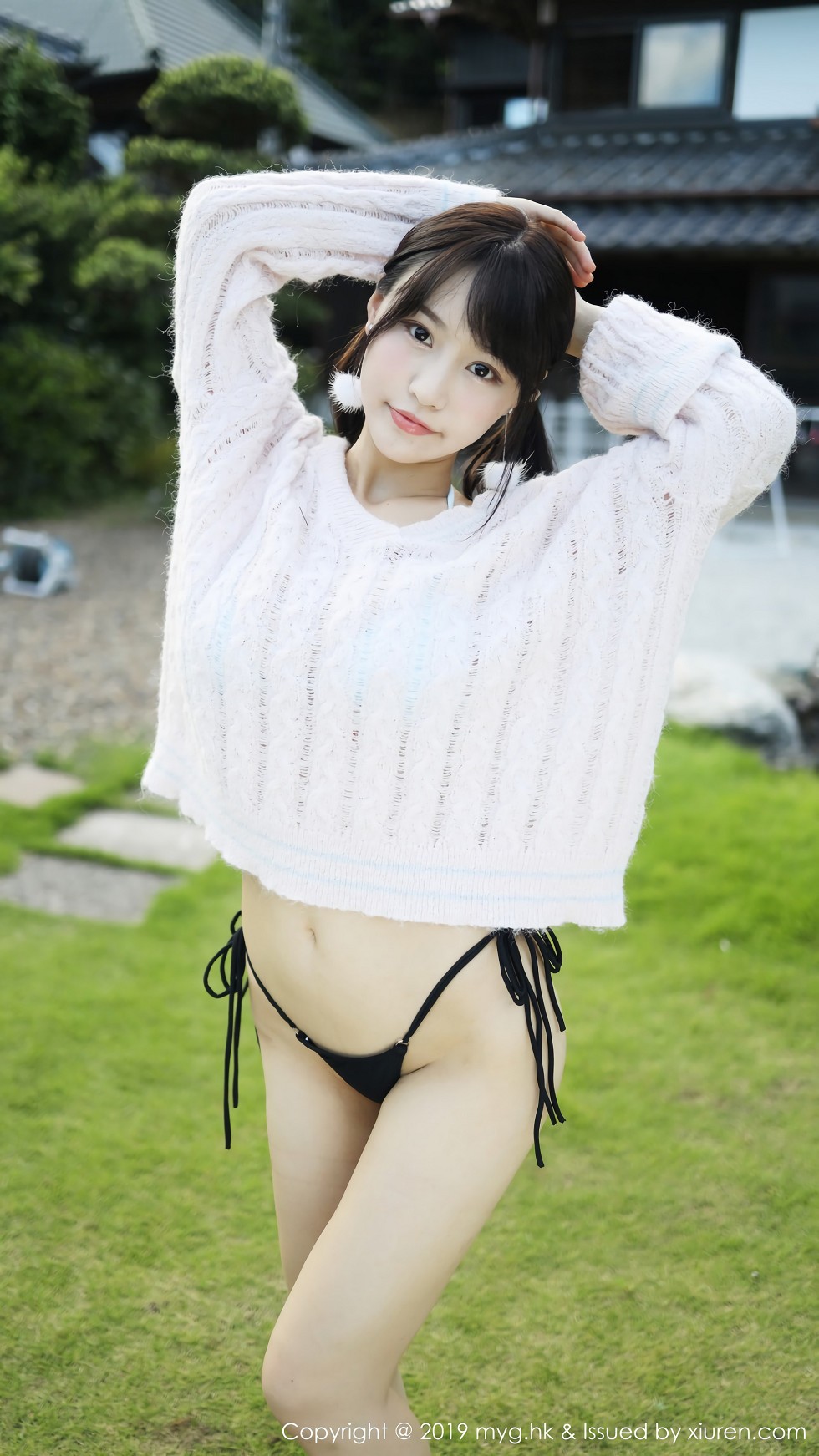 [MyGirl美媛馆]Vol.416_女神朱可儿Flower日本旅拍户外草地比基尼湿身完美诱惑写真83P