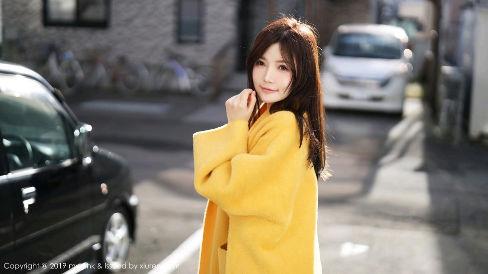 [MyGirl美媛馆]Vol.418_嫩模糯美子北海道旅拍私房黑色蕾丝内衣秀傲人豪乳诱惑写真80P