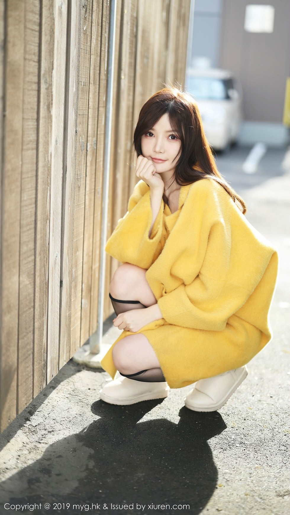 [MyGirl美媛馆]Vol.418_嫩模糯美子北海道旅拍私房黑色蕾丝内衣秀傲人豪乳诱惑写真80P