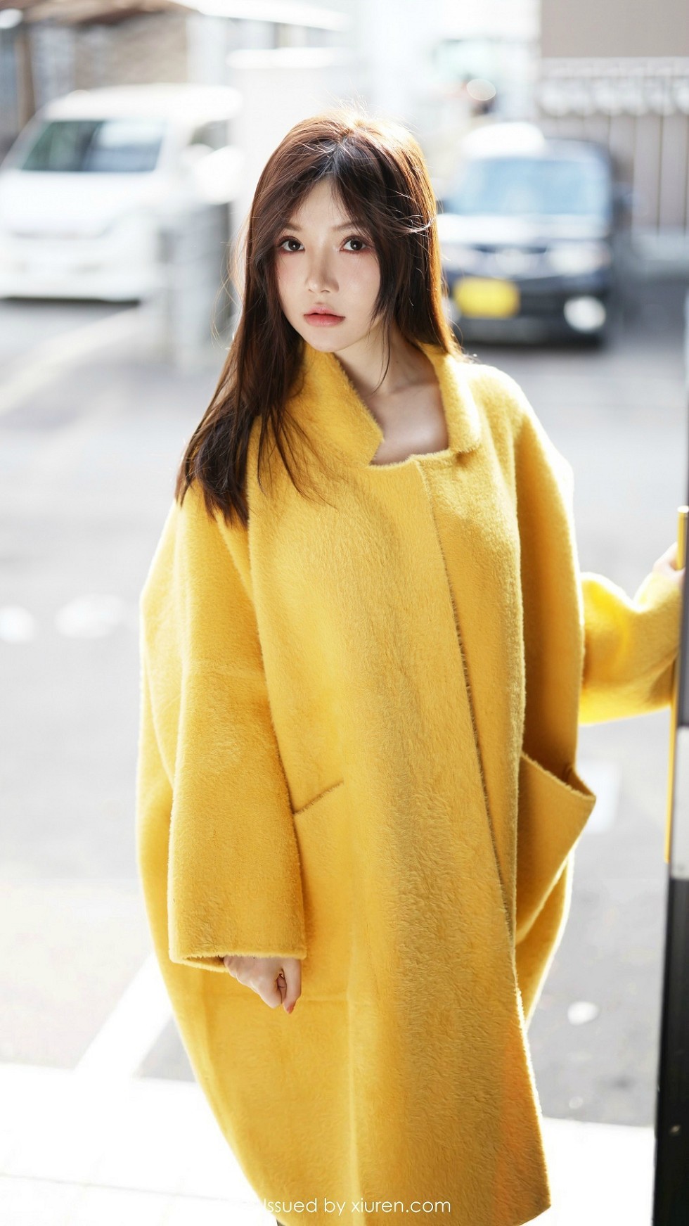 [MyGirl美媛馆]Vol.418_嫩模糯美子北海道旅拍私房黑色蕾丝内衣秀傲人豪乳诱惑写真80P