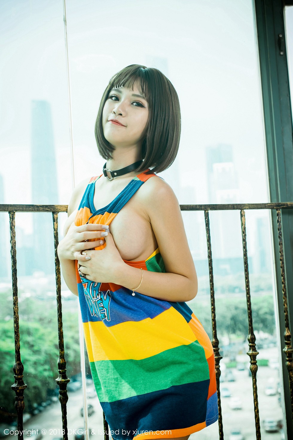 [DKGirl御女郎]Vol.082_嫩模萌宝儿BoA户外真空球衣+室内真空短裙露豪乳极致诱惑写真48P