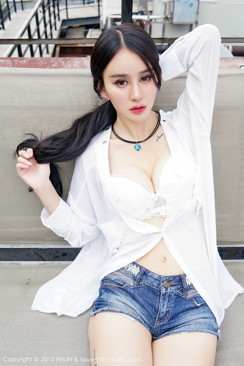 [FeiLin嗲囡囡]VOL.007_嫩模Cheryl青树豹纹比基尼完美身材性感迷人写真47P