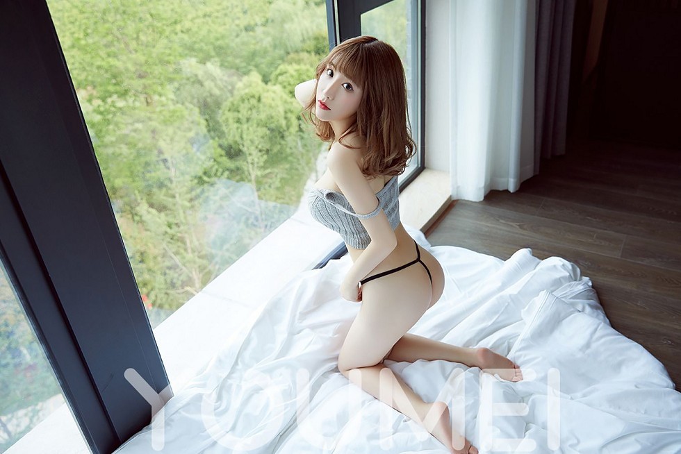 [YouMei尤美]Vol.033_嫩模绯月樱-Cherry私房针织内衣配丁字裤秀完美身材诱惑写真30P