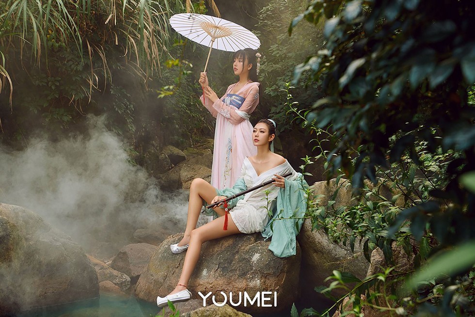 [YouMei尤美]Vol.048_尤美合辑牛郎织女山中奇遇主题古典装秀美腿诱惑写真19P