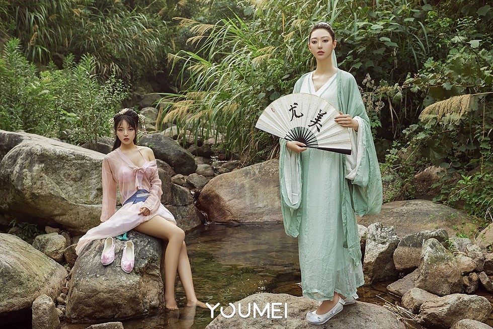 [YouMei尤美]Vol.048_尤美合辑牛郎织女山中奇遇主题古典装秀美腿诱惑写真19P
