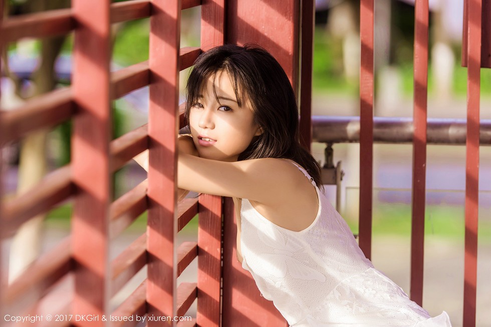 [DKGirl御女郎]Vol.027_嫩模仓井优香清爽连身裙系列真空秀白嫩翘臀性感写真58P