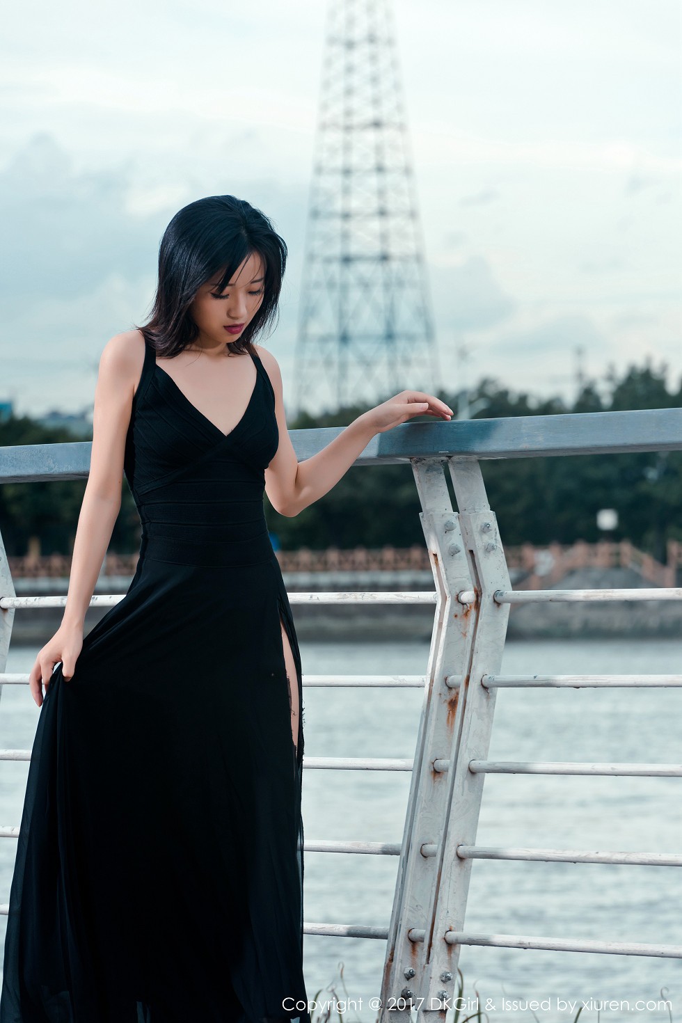 [DKGirl御女郎]Vol.027_嫩模仓井优香清爽连身裙系列真空秀白嫩翘臀性感写真58P