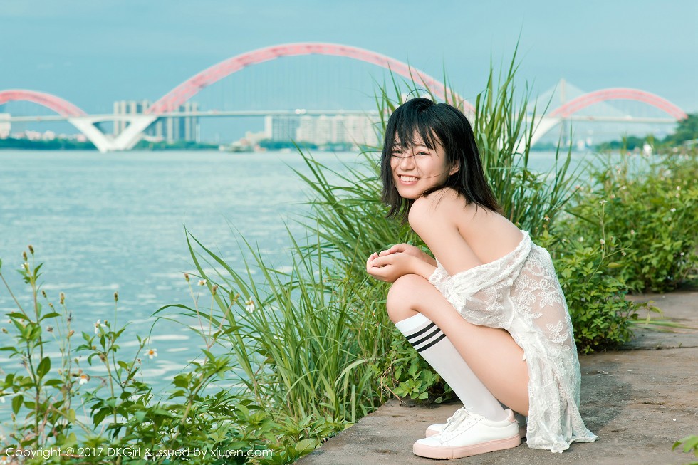 [DKGirl御女郎]Vol.033_嫩模仓井优香运动特辑撩衣双手挡乳全裸秀美背诱惑写真54P