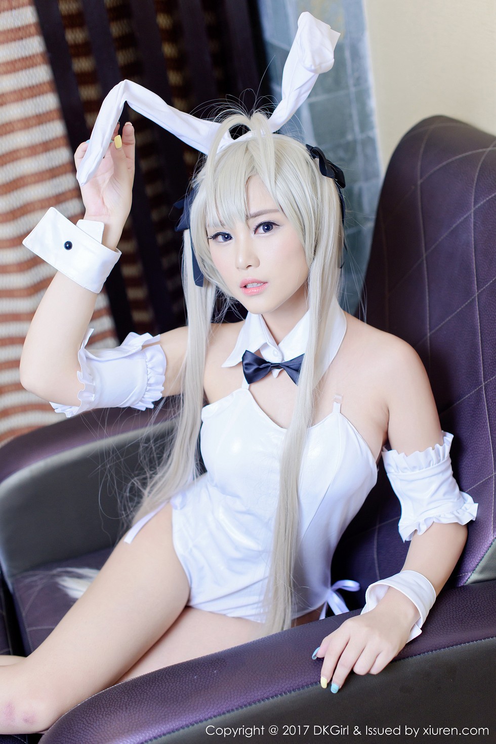 [DKGirl御女郎]Vol.036_纯美少女萌宝儿BoA性感兔女郎COS白嫩肌肤完美诱惑写真55P