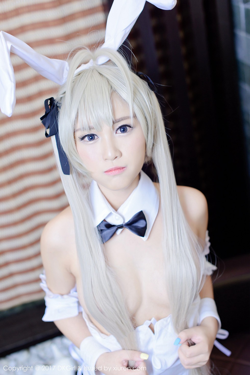 [DKGirl御女郎]Vol.036_纯美少女萌宝儿BoA性感兔女郎COS白嫩肌肤完美诱惑写真55P