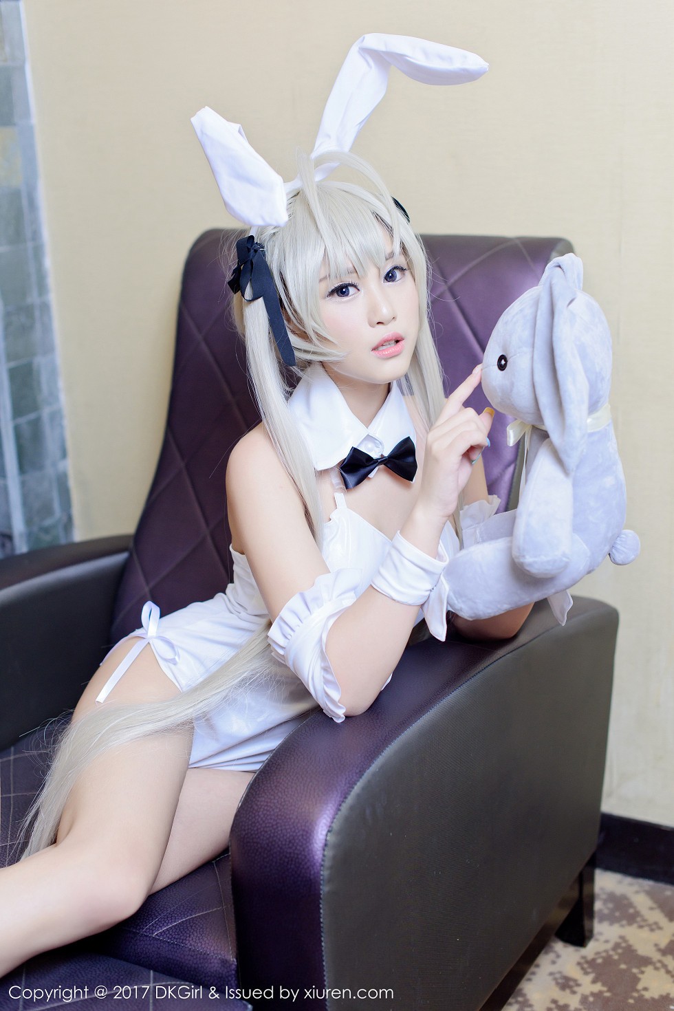 [DKGirl御女郎]Vol.036_纯美少女萌宝儿BoA性感兔女郎COS白嫩肌肤完美诱惑写真55P