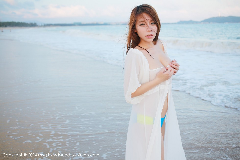 [MyGirl美媛馆]Vol.007_嫩模vetiver嘉宝贝儿海边性感内衣秀豪乳写真131P